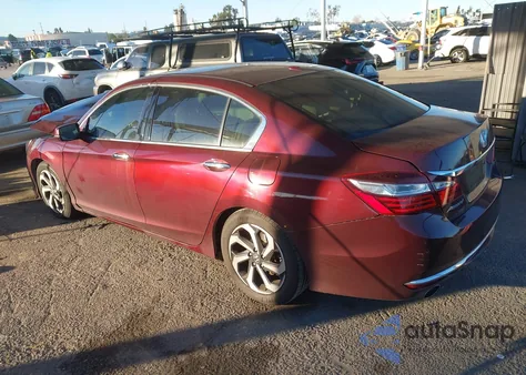2017 Honda Accord Ex-L V6 from USA, damaged, VIN 1HGCR3F8XHA033709